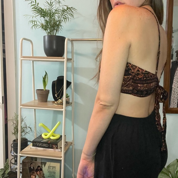 Black Aztec Top - Picture 4 of 10